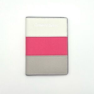Rebecca Minkoff Pink and Cream Card Holder